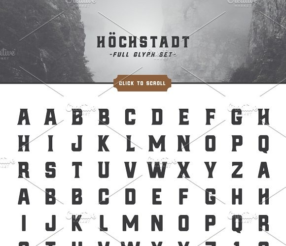 Hochstadt Font