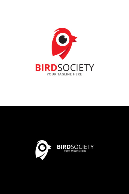 Template #73324 Bird Emblem Webdesign Template - Logo template Preview