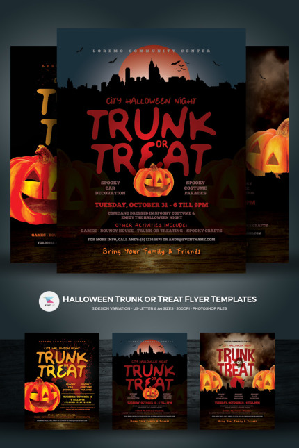 Template #73329 Treat Or Webdesign Template - Logo template Preview
