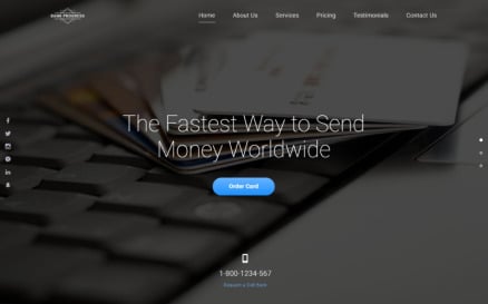 Bank Progress - Solid Bank HTML Landing Page Template