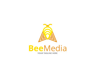 Bee Trade Brand Logo Template