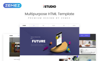 iStudio - Digital Production Multipurpose HTML Website Template