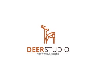 Save Deer Studio Logo Template