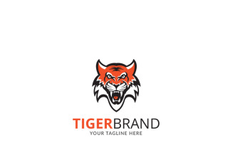 Tiger Brand Design Logo Template