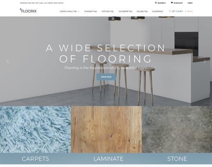 Floorix - Flooring Solutions Shopify Theme