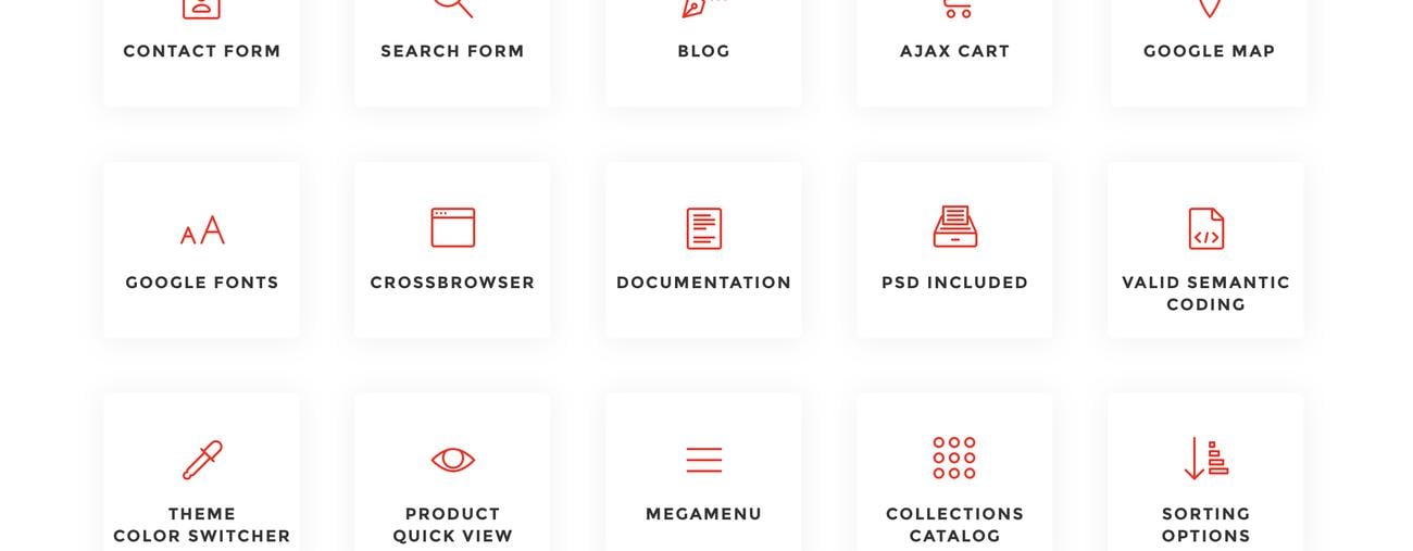 тема сувенирного магазина shopify