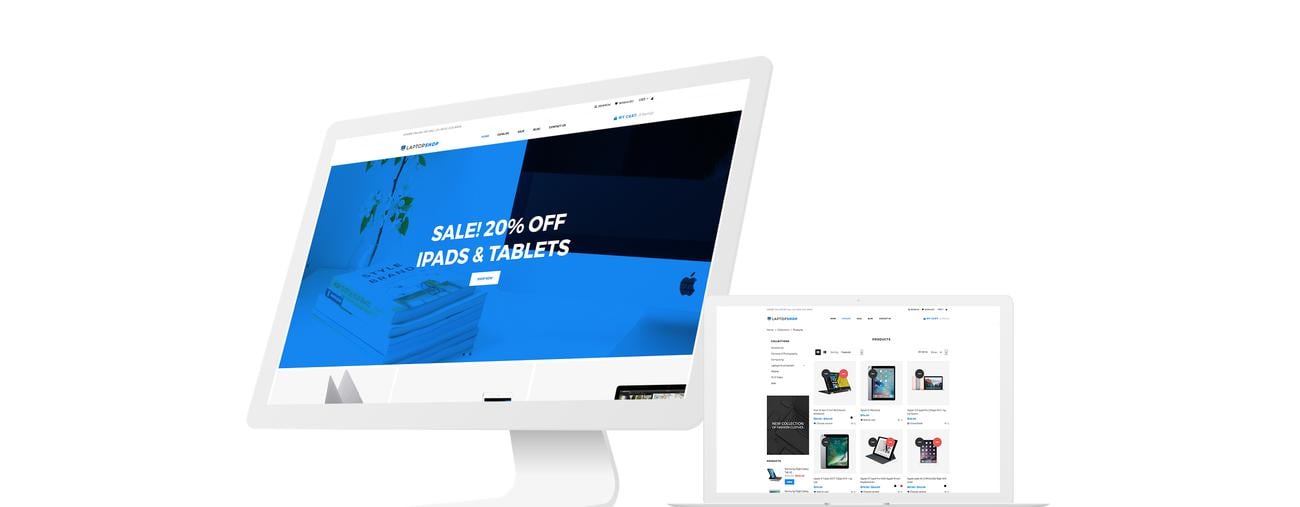 тема laptopshop shopify