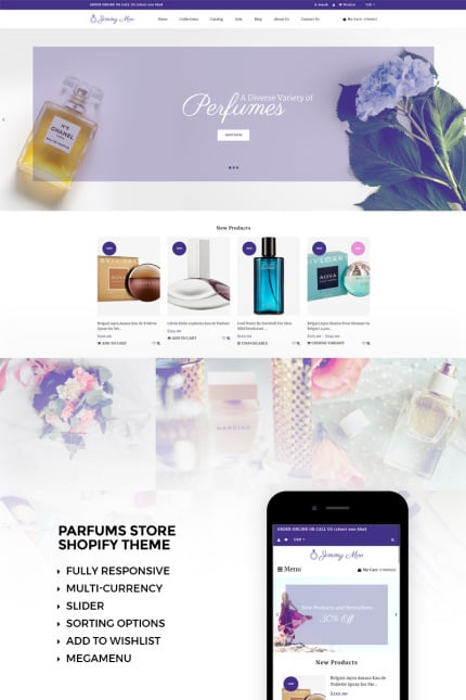 Template #73469 Cosmetics Ecommerce Webdesign Template - Logo template Preview