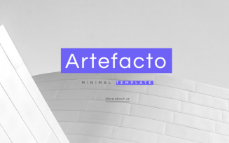 Artefacto - Business Elementor WordPres Landing Page Template