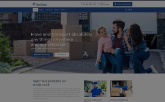 FastRoad - Moving Company Responsive WordPress Elementor Theme
