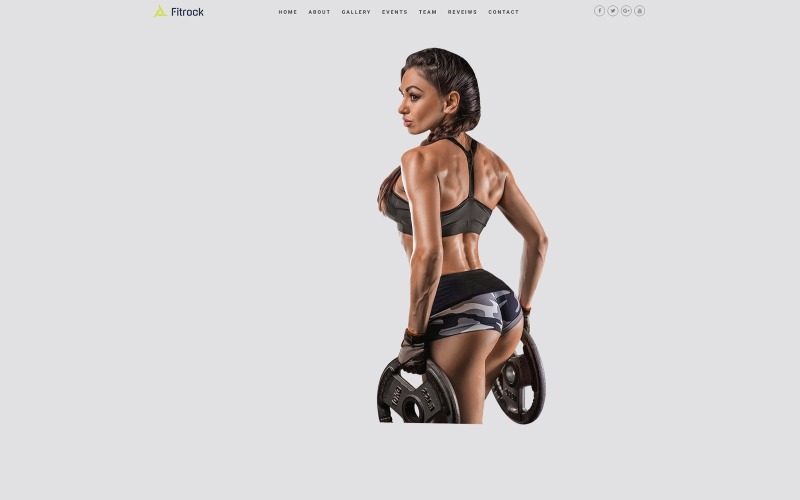 Fitrock - Crossfit WordPress Elementor Theme WordPress Theme