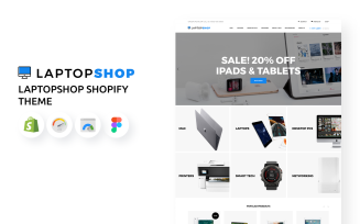 Laptopshop eCommerce Shopify Theme