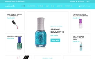 Nails Art - Simple Nails Beauty Online Store Shopify Theme