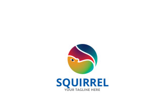 Squirrel News Logo Template