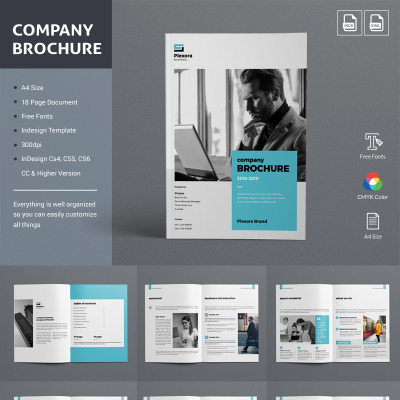 Company Brochure Corporate Identity Template
