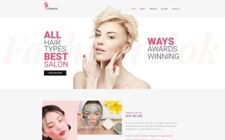 Glosstyle - Beauty Salon WordPress Elementor Theme