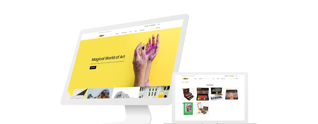 тема art store shopify
