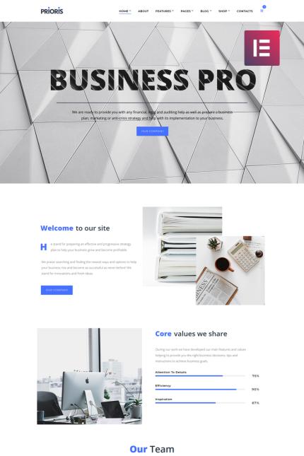 Template #73734 Consulting Advisor Webdesign Template - Logo template Preview
