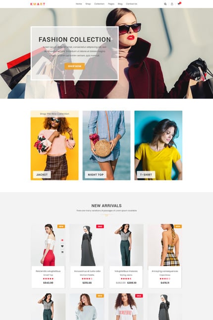 Template #73737 E-commerce Clothing Webdesign Template - Logo template Preview