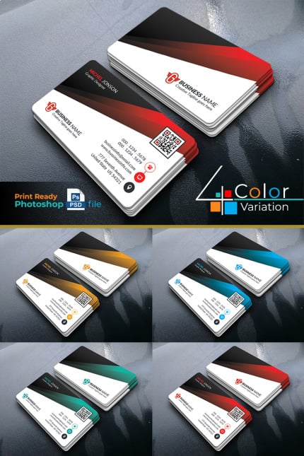 Kit Graphique #73760 Business Card Divers Modles Web - Logo template Preview