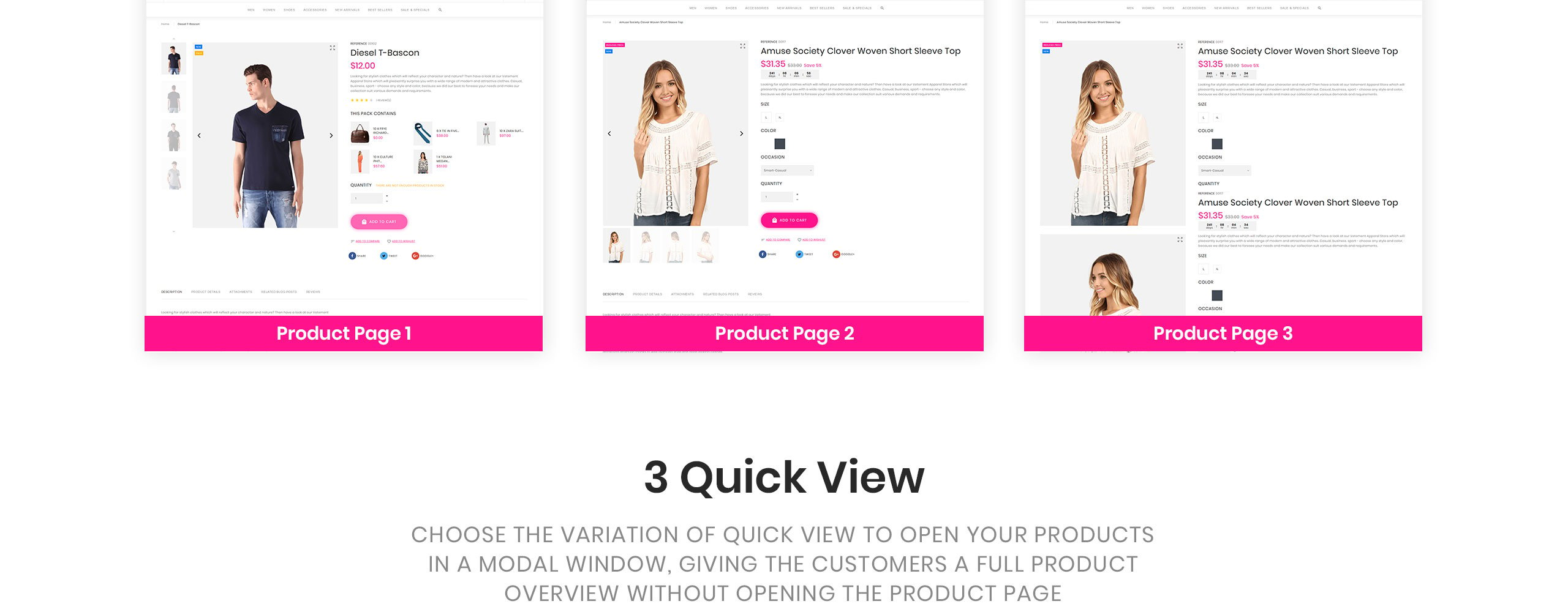 Vente - Apparel Store PrestaShop Theme