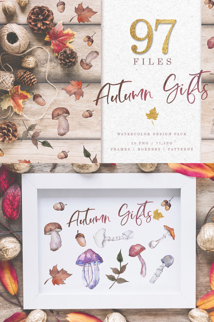 Template #73784 Autumn Illustration Webdesign Template - Logo template Preview