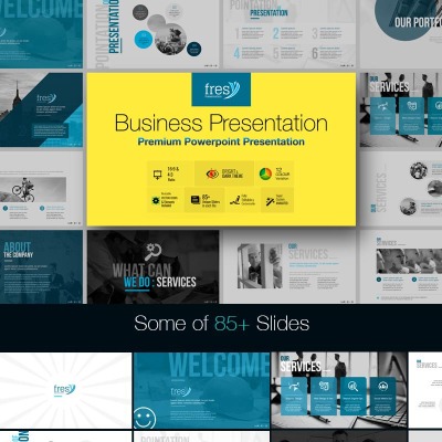 Plantilla PowerPoint Fresy | Business