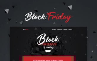 Black Friday - Event Planner WordPress Elementor Theme