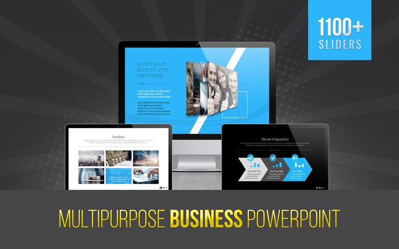 Bravo | Multipurpose Business PowerPoint template PowerPoint Template