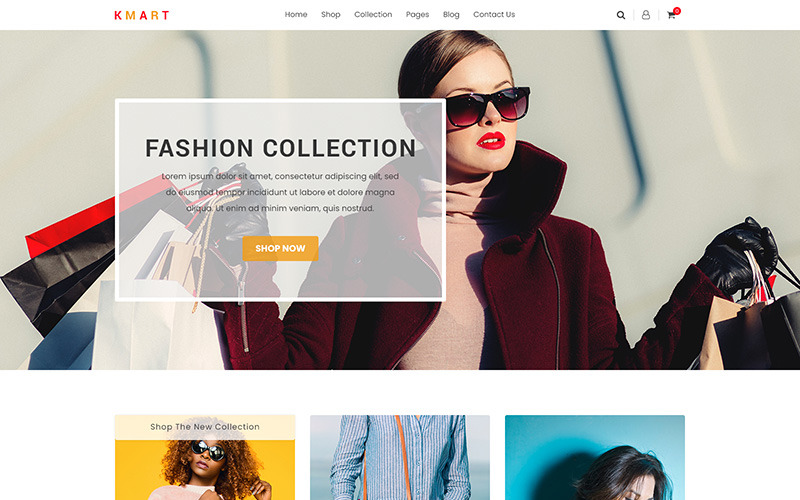 KMART – Multipurpose e-Commerce PSD Template