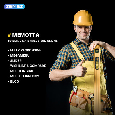 Memotta - Building Materials Store OpenCart Template #73740