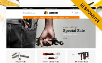 Work Box - Tools Store OpenCart Template