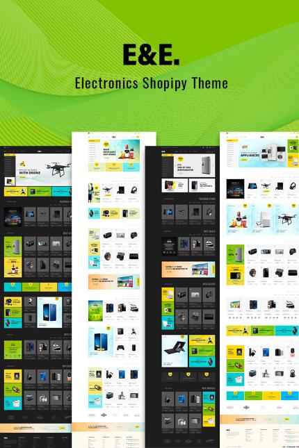 Template #73824 Electronics Electronics-store Webdesign Template - Logo template Preview