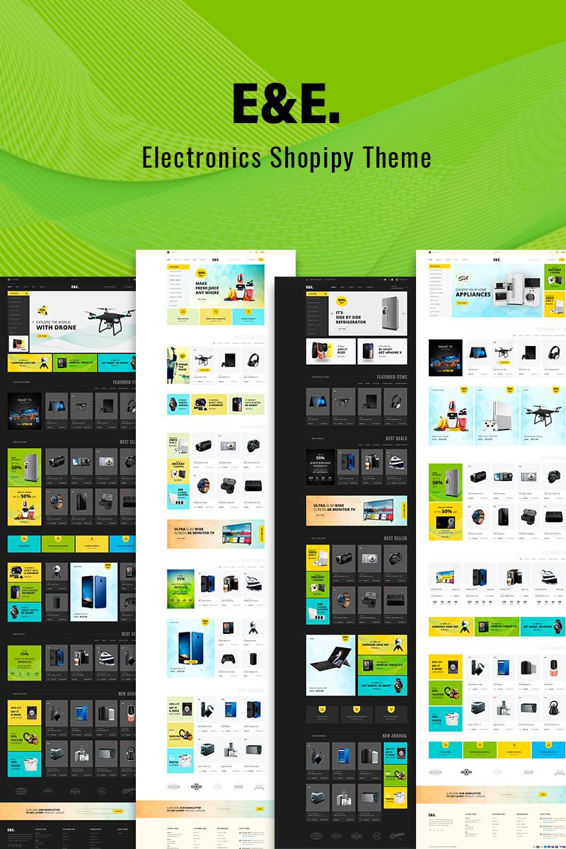 E&E - Electronics Shopify Theme