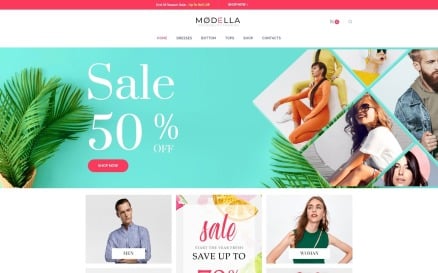Modella - Fashion Store Elementor WooCommerce Theme