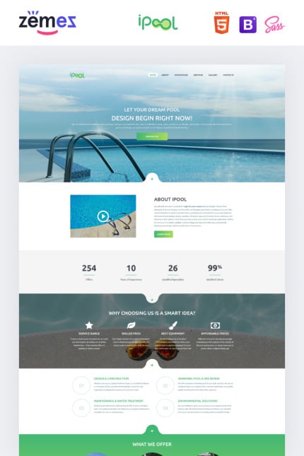 Template #73885 Landingpage Special Webdesign Template - Logo template Preview