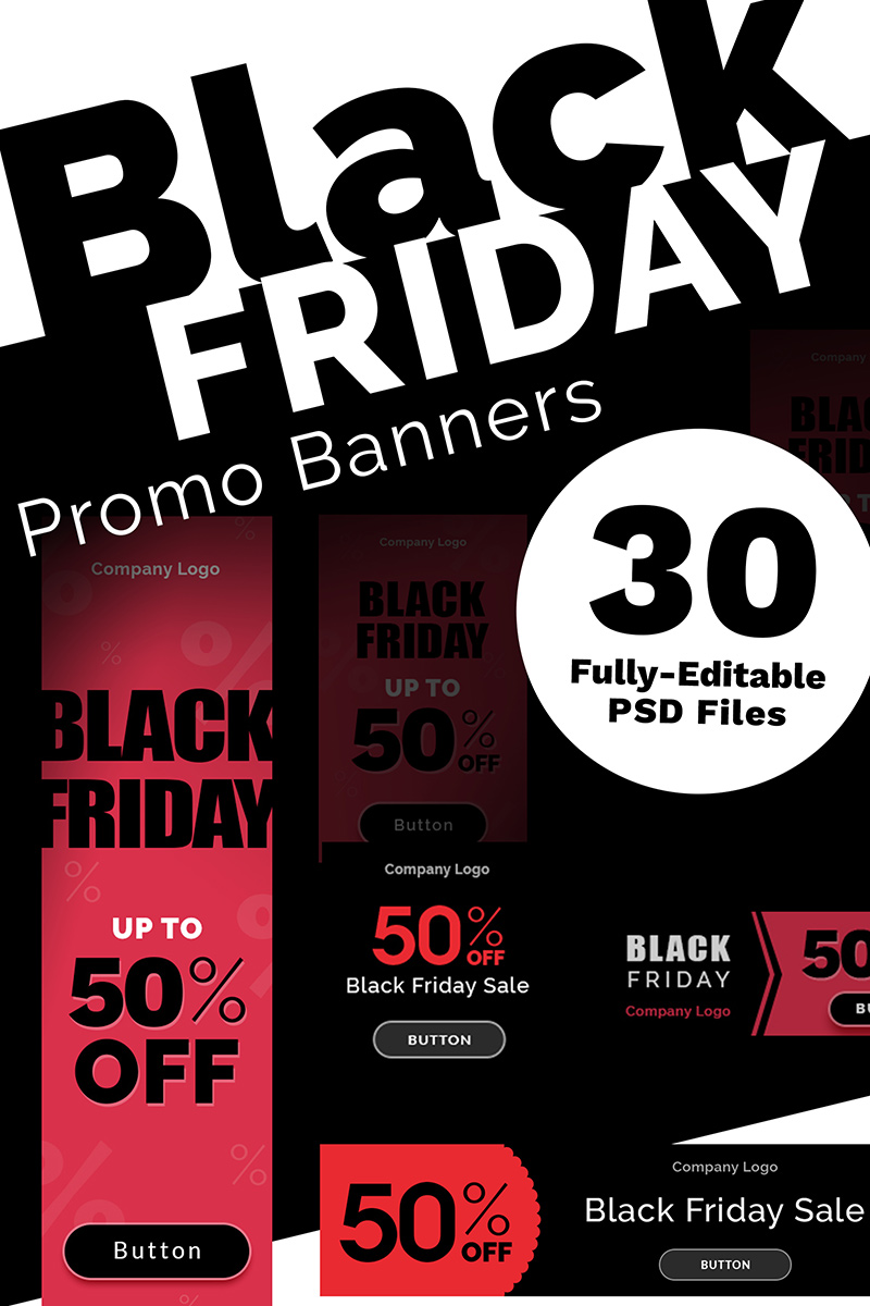 Bundle namens "Black Friday Promo Banners" #73850