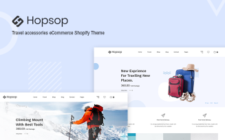 Hopsop - Travel Accessories Shopify Theme
