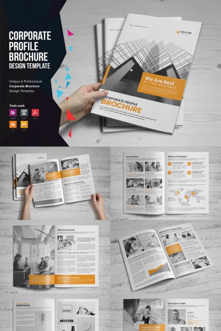 Template #73903 Brochure Catalog Webdesign Template - Logo template Preview