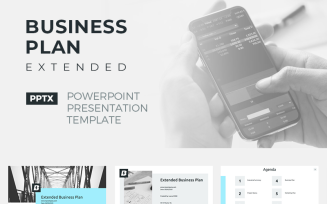 Business Plan Extended PowerPoint template