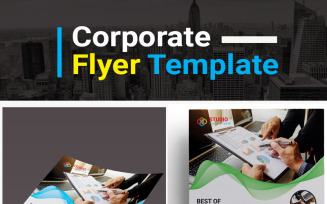 Business Promotion Flyer Design - Corporate Identity Template