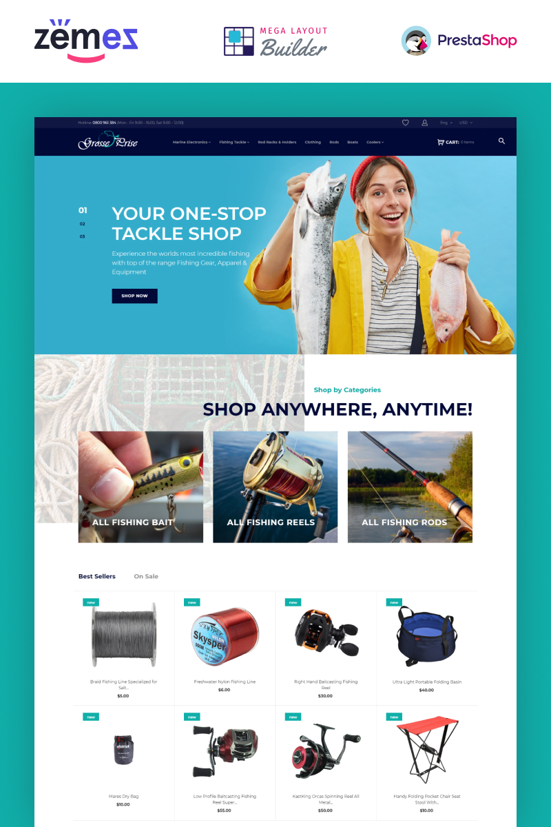 Grosse Prise - Fishing Gear Store №73967