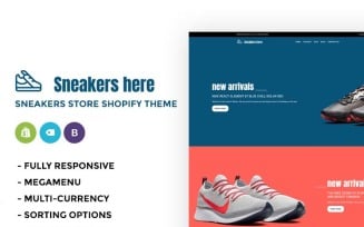 Sneakers Here - Sneakers Store Shopify Theme