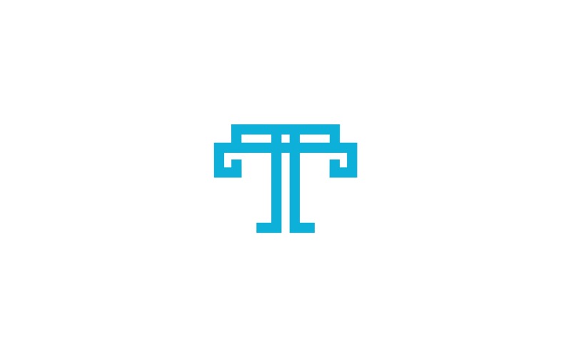T Letter Logo Template