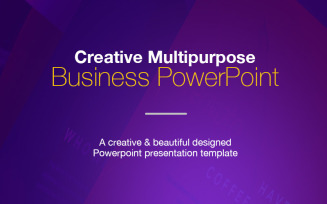 Creative Multipurpose Business PowerPoint template