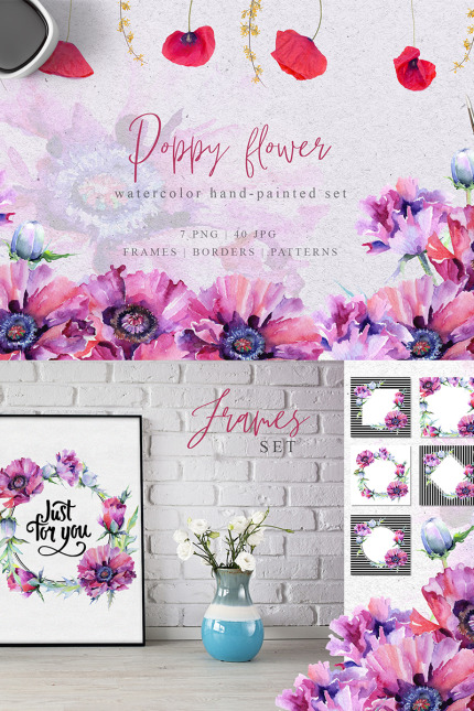 Template #74121 Illustration Pink Webdesign Template - Logo template Preview