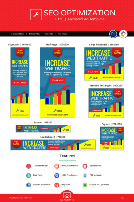Template #74126 Website Search-engine Webdesign Template - Logo template Preview