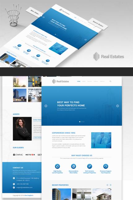 Template #74135 Psd Web Webdesign Template - Logo template Preview