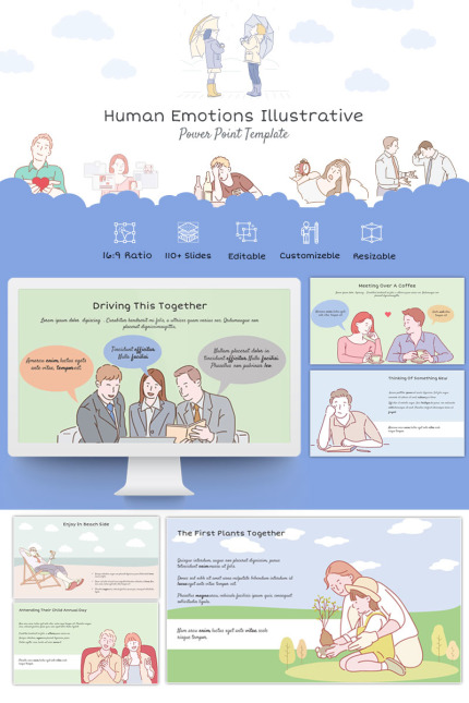 Template #74140 Hand Act Webdesign Template - Logo template Preview