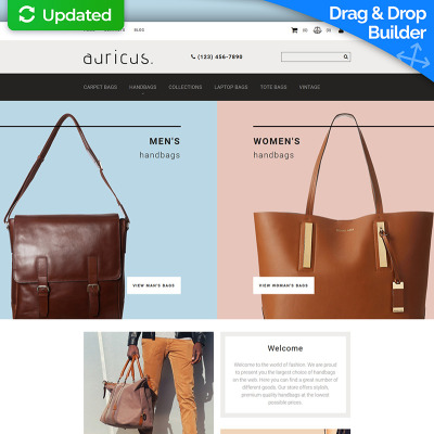 Handbag Templates Templatemonster